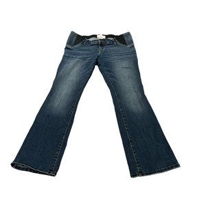 INGRID & ISABEL Isabel Maternity Jeans Sz 12 Skinny Bootcut Elastic Waist